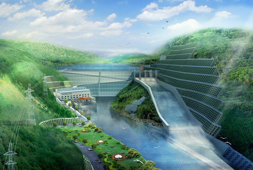 天水老挝南塔河1号水电站项目